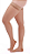 MEIA COMPRESS 7/8 MEIA COXA 20-30 SIGVARIS EVER SHEER NUDE CAPUCCINO PÉ ABERTO - Imagem 3