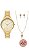 Kit Condor Feminino Mimos E Sutilezas Dourado - Imagem 1