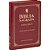 Bíblia Sagrada Letra Grande Com Harpa Cristã - Capa Em Couro Sintético, Vinho Almeida Revista E Corrigida (Arc) Com Letras Vermelhas - Imagem 1