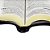 Bíblia Linha Ouro - Jesus, Letra Grande, Capa Preta, Índice Impresso, Beira Pintada E Zíper Almeida Revista E Atualizada (Ara) - Imagem 3