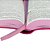 Bíblia Linha Ouro - Flores, Letra Grande, Capa Pink, Índice Impresso, Beira Pintada Almeida Revista E Atualizada (Ara) - Imagem 3