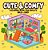 Cute E Comfy Coloring Book For Adults - Bold Easy - Livro De Colorir Adulto..- - Imagem 1