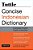 Tuttle Concise Indonesian Dictionary: Indonesian-English/English-indonesian-.. - Imagem 1