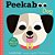Peekaboo: Dog: (An Interactive Board Book For Babies & Toddlers With Mirror & Sliders To Push, Pull, Or Turn. Cute Artwork Features Puppies Sleeping,-.. - Imagem 1