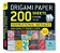 Origami Paper 200 Sheets Inspirational Messages 6 (15 Cm): Tuttle Origami Paper: Double Sided Origami Sheets Printed With 12 Different Designs (Instru-.. - Imagem 1