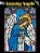 Amazing Angels Stained Glass Coloring Book-.. - Imagem 1