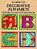 Decorative Alphabets Stained Glass Pattern Book-.. - Imagem 1