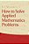 How To Solve Applied Mathematics Problems-.. - Imagem 1