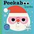 Peekaboo: Santa: (An Interactive Board Book For Babies & Toddlers With Mirror & Sliders To Push, Pull, Or Turn. Cute Christmas Artwork Includes An Elf-.. - Imagem 1