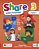 Share With Friends! 3 - Student With Sharebook And Navio App & Workbook - Imagem 1