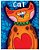 Cat: Cat Coloring Books For Kids, Stress Relieving Cats Designs-.. - Imagem 1