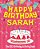 Happy Birthday Sarah - The Big Birthday Activity Book: (Personalized Children's Activity Book)-.. - Imagem 1