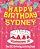 Happy Birthday Sydney - The Big Birthday Activity Book: (Personalized Children's Activity Book)-.. - Imagem 1
