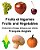 Français-Anglais Fruits Et Legumes/Fruits And Vegetables Dictionnaire D'Images Bilingues Pour Enfants-.. - Imagem 1
