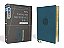 Niv, Thinline Reference Bible (Deep Study At A Portable Size), Large Print, Leathersoft, Teal, Red Letter, Comfort Print-.. - Imagem 1