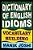 Dictionary Of English Idioms: Vocabulary Building-.. - Imagem 1