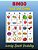 Bingo: Food And Drinks (Learning Spanish Vocabulary)-.. - Imagem 1