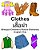 English-Thai Clothes Bilingual Children's Picture Dictionary-.. - Imagem 1