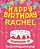 Happy Birthday Rachel - The Big Birthday Activity Book: (Personalized Children's Activity Book)-.. - Imagem 1