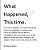 What Happened, This Time-.. - Imagem 1