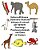 Italiano-Afrikaans Dizionario Illustrato Bilingue Di Animali Per Bambini Tweetalige Prentewoordeboek Van Diere Vir Kinders-.. - Imagem 1