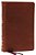 Nkjv, End-Of-verse Reference Bible, Personal Size Large Print, Premium Goatskin Leather, Brown, Premier Collection, Red Letter, Comfort Print: Holy Bi-.. - Imagem 1