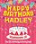 Happy Birthday Hadley - The Big Birthday Activity Book: (Personalized Children's Activity Book)-.. - Imagem 1