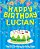 Happy Birthday Lucian - The Big Birthday Activity Book: Personalized Children's Activity Book-.. - Imagem 1
