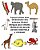 Français-Cyrillique Serbe Dictionnaire Des Animaux Illustré Bilingue Pour Enfants-.. - Imagem 1