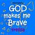 God Makes Me Brave: A Penny P. Popkins Book-.. - Imagem 1
