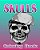 Skulls (Coloring Book)-.. - Imagem 1