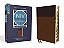 Niv Study Bible, Fully Revised Edition, Large Print, Leathersoft, Brown, Red Letter, Thumb Indexed, Comfort Print-.. - Imagem 1
