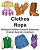 English-Spanish (Castilian) Clothes/Ropa Bilingual Children's Picture Dictionary-.. - Imagem 1