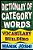 Dictionary Of Category Words: Vocabulary Building-.. - Imagem 1