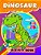 Dinosaur Activity Book For Kids: Activity Book For Boy, Girls, Kids Ages 2-4,3-5,4-8 Game Mazes, Coloring, Crosswords, Dot To Dot, Matching, Copy Draw-.. - Imagem 1