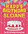 Happy Birthday Sloane - The Big Birthday Activity Book: Personalized Children's Activity Book-.. - Imagem 1