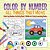 Color By Number: All Things That Move - Color By Number Activity Book Children's Early Learning Books-.. - Imagem 1