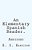 An Elementary Spanish Reader.: Abridged-.. - Imagem 1