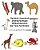 Deutsch-Japanisch Zweisprachiges Bildwörterbuch Der Tiere Für Kinder-.. - Imagem 1