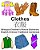 English-Chinese Traditional Cantonese Clothes Bilingual Children's Picture Dictionary-.. - Imagem 1