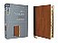Niv, Thinline Bible, Giant Print, Leathersoft, Brown, Red Letter, Thumb Indexed, Comfort Print-.. - Imagem 1
