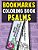 Bookmarks Coloring Book Psalms: Psalm Coloring Book For Adults And Kids With Christian Bookmarks To Color The Word Of Jesus With Inspirational Bible Q-.. - Imagem 1