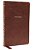Nkjv, Thinline Bible, Leathersoft, Brown, Thumb Indexed, Red Letter Edition, Comfort Print: Holy Bible, New King James Version-.. - Imagem 1