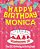 Happy Birthday Monica - The Big Birthday Activity Book: Personalized Children's Activity Book-.. - Imagem 1