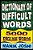Dictionary Of Difficult Words: 5000 English Words-.. - Imagem 1