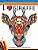 I Love Giraffe Coloring Book For Adults: An Adult Coloring Book-.. - Imagem 1