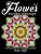 Flower Mandalas At Midnight Vol.2: Black Pages Adult Coloring Books Design Art Color Therapy-.. - Imagem 1
