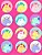 Unicorn Sticker Album For Girls: 100 Plus Pages For Permanent Sticker Collection, Activity Book For Girls, Pink - 8.5 By 11-.. - Imagem 1