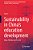 Sustainability In China's Education Development: Ideas, Policies And Practice-.. - Imagem 1