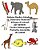 Italiano-Gaelico Irlandese Dizionario Illustrato Bilingue Di Animali Per Bambini Foclóir Dátheangach Pictiúrtha Ainmhithe Do Leanaí-.. - Imagem 1